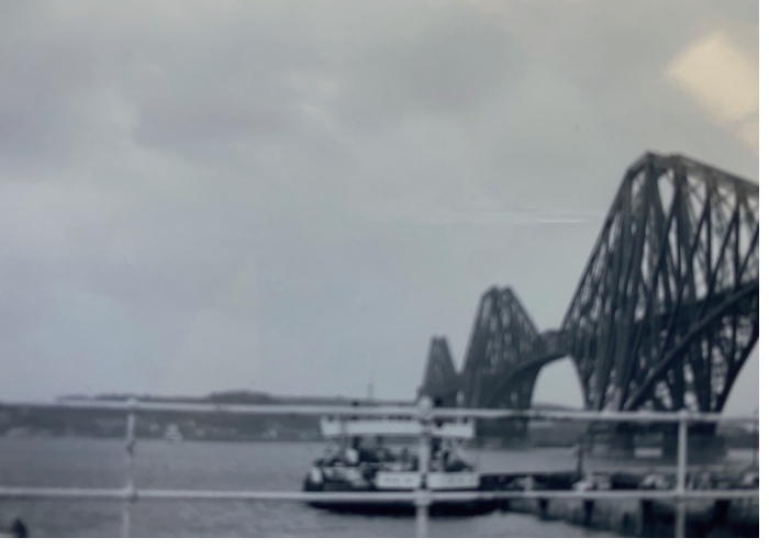 Forth Road Bridge construction detail